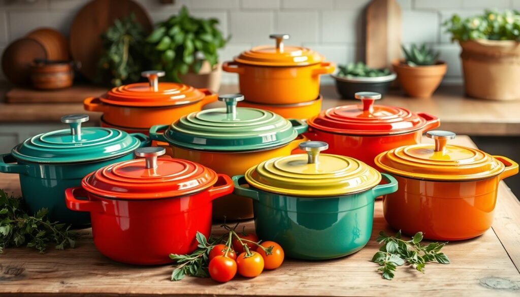 enameled Dutch ovens
