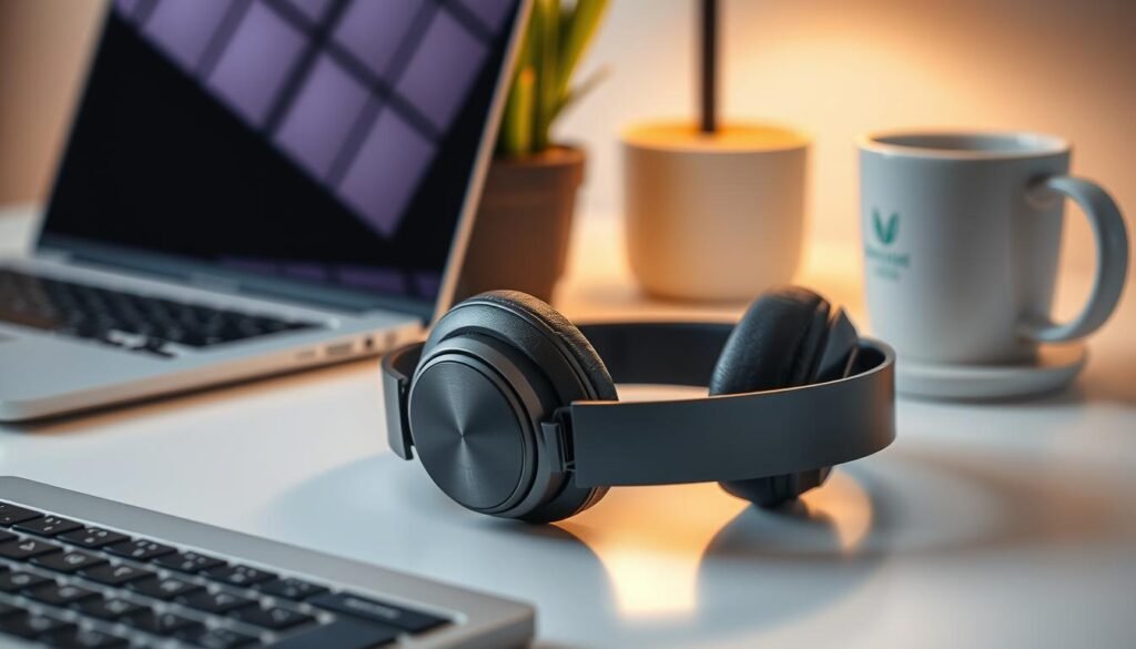 noise-canceling headset