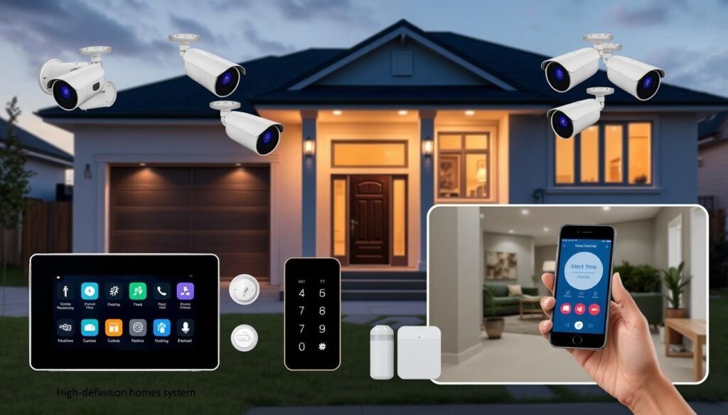 smart home security system